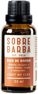 Óleo de Barba Light My Fire, Sobrebarba, Laranja, 30 Ml