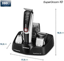 Aparador de Pelos Mondial, Super Groom - 10, Preto/Branco, Bivolt - BG-08