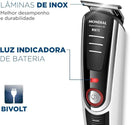 Aparador de Pelos Mondial, Super Groom - 10, Preto/Branco, Bivolt - BG-08