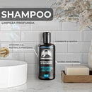 Barba Robusta Kit Para Barba Shampoo + Condicionador + Balm + Óleo + Cera Cuidados para Barba com Ativos que Aceleram o Crescimento da Barba