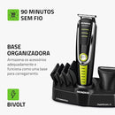 MONDIAL Aparador de Pelos Super Groom 06, Preto/Verde, 6W, Bivolt - BG-04