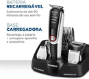 Aparador de Pelos Mondial, Super Groom - 10, Preto/Branco, Bivolt - BG-08