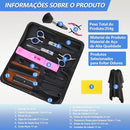Tesoura Cabelo, Kit Barbeiro, Tesoura Profissional Cabeleireiro, Tesoura de Cabelo, Tesoura Cabelo Profissional, Tesoura Cortar Cabelo, Tesoura Barba, Tesoura para Cortar Cabelo, Kit Profissional para Cabelo