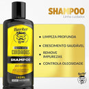 Kit Para Barba Shampoo, Condicionador, Balm, Óleo E Cera (Sem máquina)