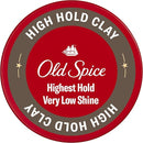 Old Spice Argila de cabelo de alta fixação para homens, fixação mais alta com brilho muito baixo, 63 g