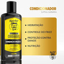 Kit Para Barba Shampoo, Condicionador, Balm, Óleo E Cera (Sem máquina)