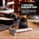 Wilkinson Sword Barbeador de borda dupla para homens com 5 refis de lâminas de barbear de borda dupla