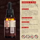 Kit de Barba Grande Shampoo Balm Oleo e Pente Barba de Macho Cor:Kit 1 Pente Curvo