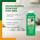Clubman Pinaud Finest Powder, branco, calmante para a pele, 113 g