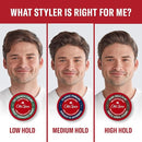 Old Spice Argila de cabelo de alta fixação para homens, fixação mais alta com brilho muito baixo, 63 g