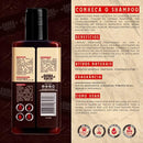 Kit de Barba Grande Shampoo Balm Oleo e Pente Barba de Macho Cor:Kit 1 Pente Curvo